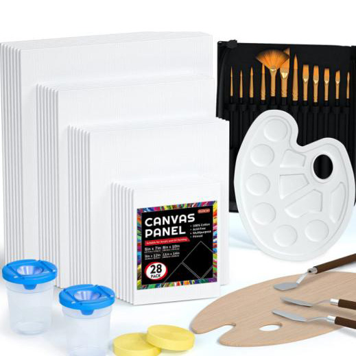 The function of children's art painting board