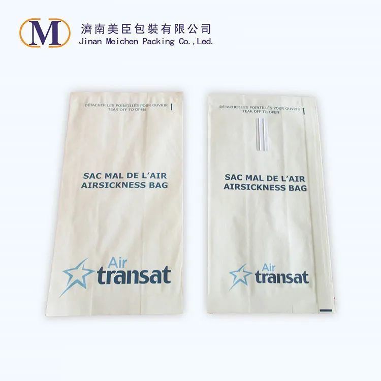 Function of Flat Bottom Airsickness Bag