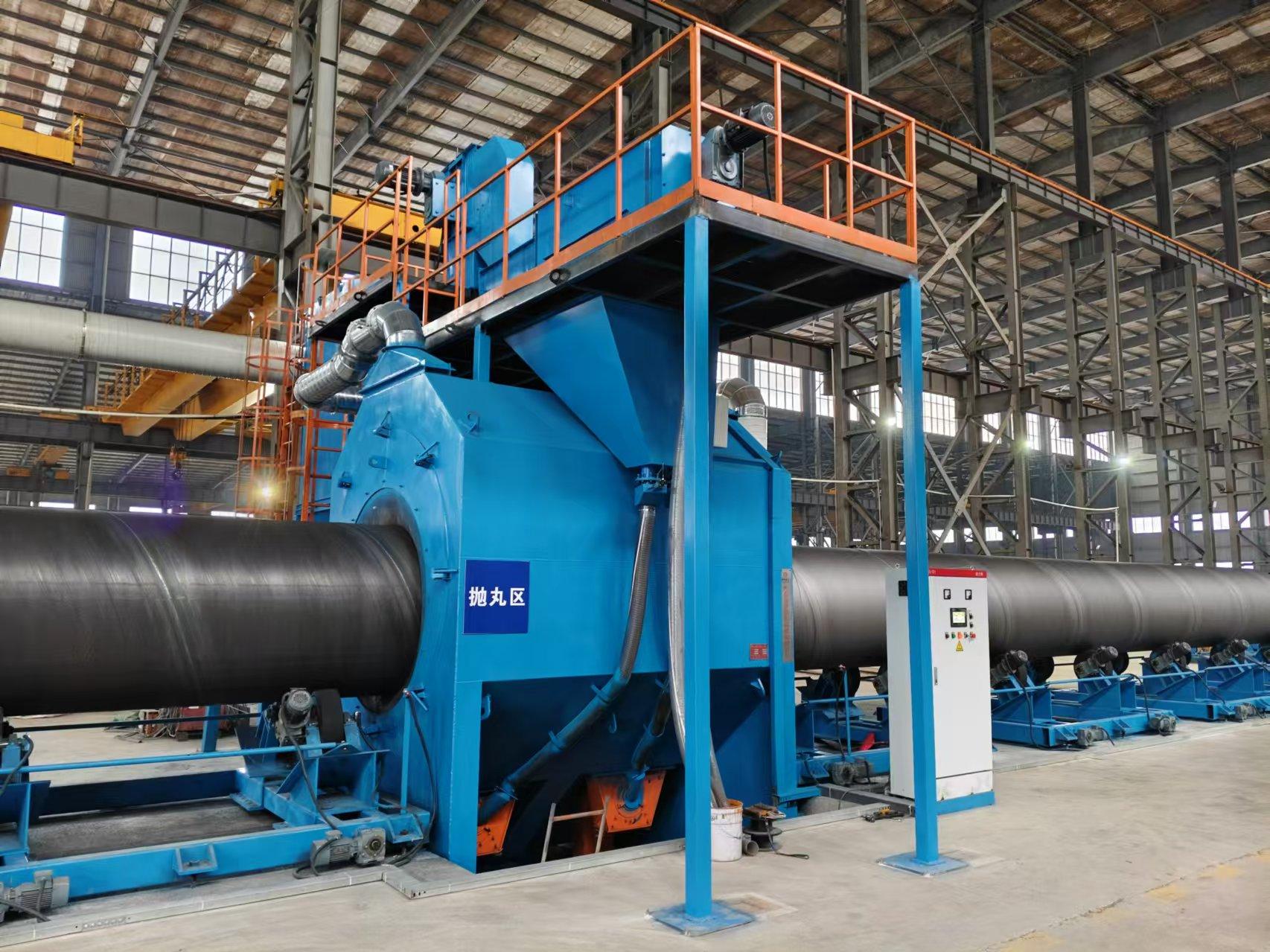 Custom Pipe Shot Blasting Machine Solution: Streamlining Surface Preparation for Pipe Manufacturing